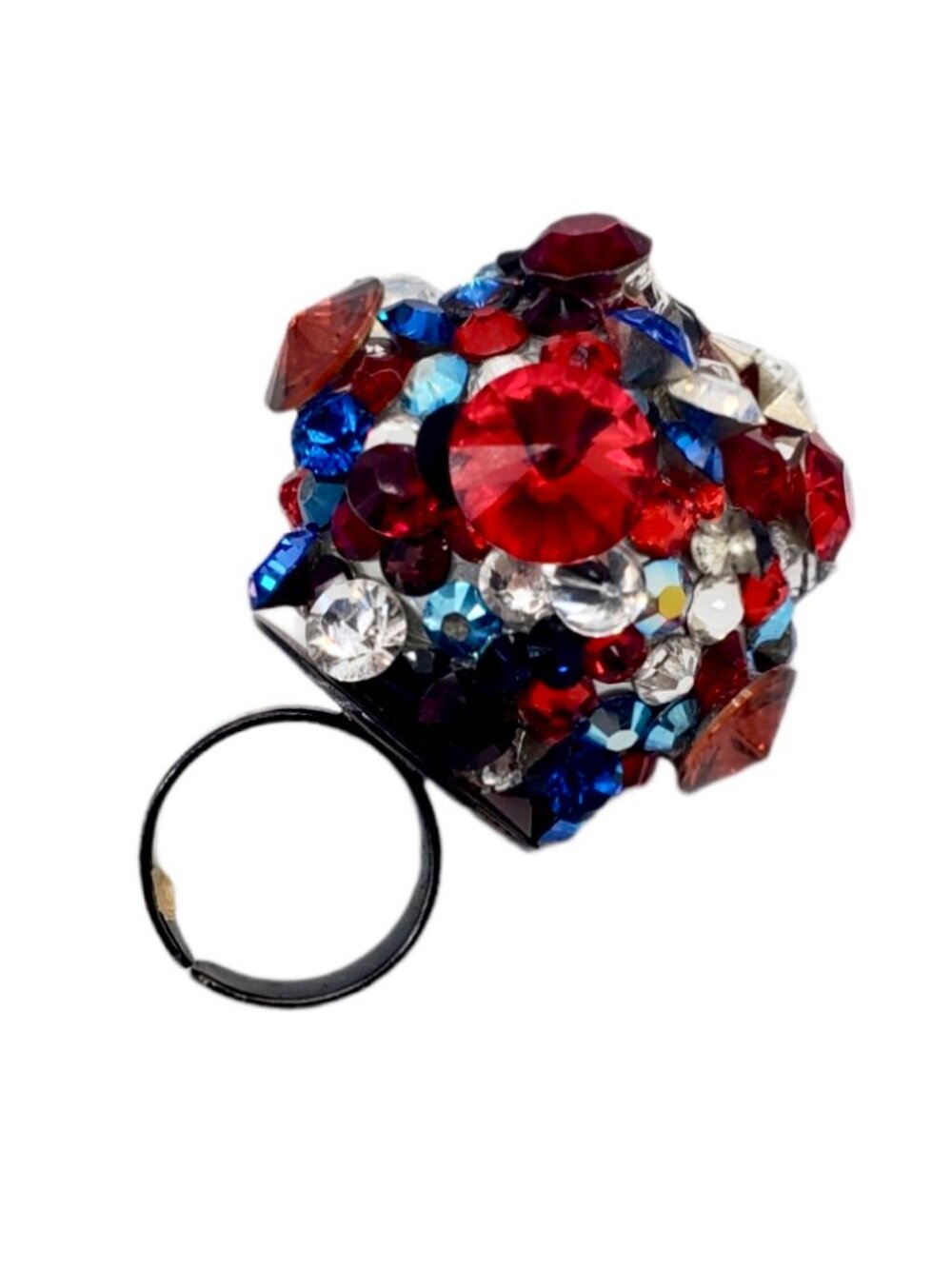 GASOLINE GLAMOUR AMERICAN WOMAN BAUBLE RING🇺🇸🗽🦅✨️